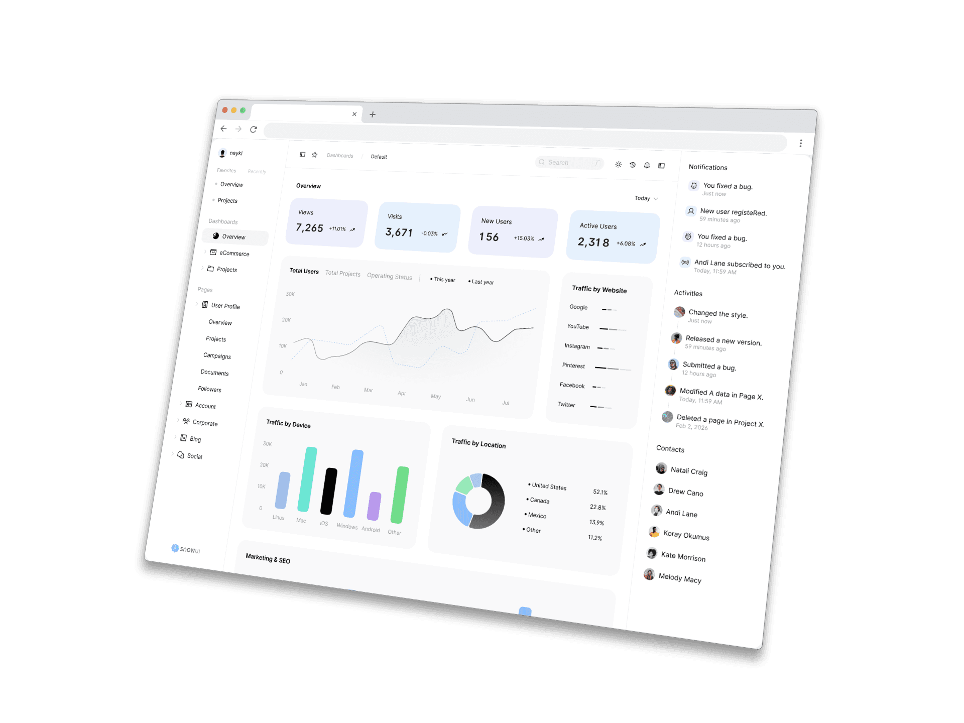 Web App Graphic